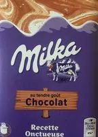 Mängden socker i Milka recette onctueuse