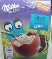 Mängden socker i Oeuf coque oreo