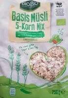 Mängden socker i Basis müsli 5 korn mix