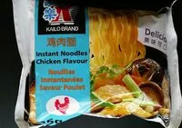 Mängden socker i Nouilles instantanées saveur poulet