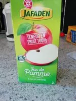 Mängden socker i Jus de pomme