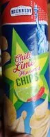 Mängden socker i Chips chili lime