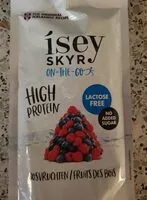 Mängden socker i Isey skyr on the go fruits des bois