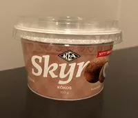 Mängden socker i Skyr kókos