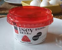 Mängden socker i Skyr vadelma