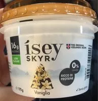 Mängden socker i Isey skyr