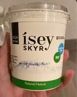 Mängden socker i Isey skyr