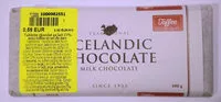 Mängden socker i Icelandic Chocolate