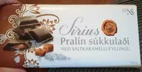 Mängden socker i Pralin sukkuladi