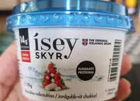 Mängden socker i Skyr Mansikka-valkosuklaa