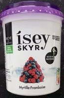 Mängden socker i Skyr à la myrtille et à la framboise