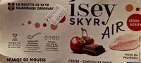 Mängden socker i Skyr Air Cerise Chocolat noir