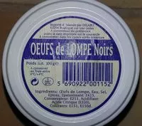 Mängden socker i Oeufs de Lompe Noirs