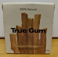 Mängden socker i Plastic free gun True Gum Mint & Matcha