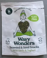 Mängden socker i Seaweed & Seed Snacks - Wild Garlic & Yoghurt