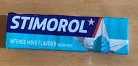 Mängden socker i Stimorol Intense mint flavour