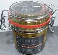 Mängden socker i Akaciehonning med tørristede hasselnødder