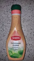 Mängden socker i Thousand Island Dressing
