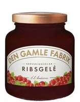 Mängden socker i Marmelade Den Gamle Fabrik Gelee rote Johannisbeere