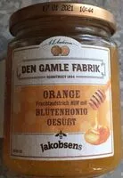 Mängden socker i Orange Blütenhonig Gesüßt