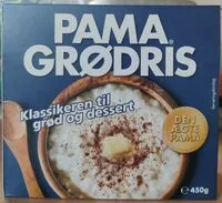 Mängden socker i Pama Grødris