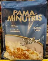 Mängden socker i Minutris