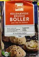 Mängden socker i Koldhævede Brunch Boller