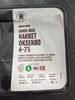 Mängden socker i Hakket Oksekød 4-7%