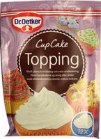Mängden socker i Cupcake Topping
