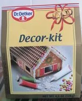 Mängden socker i Decor-kit