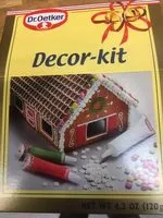 Mängden socker i Decor-kit