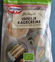 Mängden socker i Crème gâteau à la vanille bio