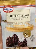 Mängden socker i Flødebolleskum