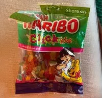 Mängden socker i Click