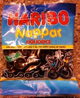 Socker och näringsämnen i Haribo lakrids