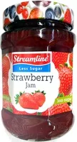 Mängden socker i Streamline Less Sugar Strawberry Jam