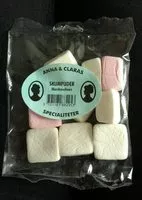 Mängden socker i Skumpuder Marshmallows