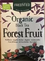 Mängden socker i Organic black tea forest fruit