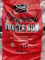 Mängden socker i Original burger bun