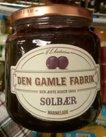 Mängden socker i Marmelade Solbær marmelad