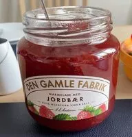 Mängden socker i Marmelade med jordbær