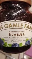 Mängden socker i Marmelade Blaubeere
