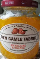 Mängden socker i Fruchtaufstrich Mandarine&Orange