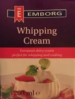 Mängden socker i Whipping Cream