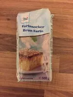 Mängden socker i Brun Farin