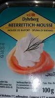 Mängden socker i DMeerrettich mousse