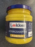 Mängden socker i Heringshappen in Curry-Sauce