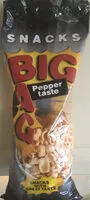 Mängden socker i Snacks Big Bag pepper taste