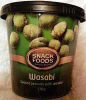 Mängden socker i Wasabi Erdnüsse