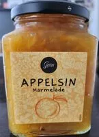 Mängden socker i Appelsín marmelad